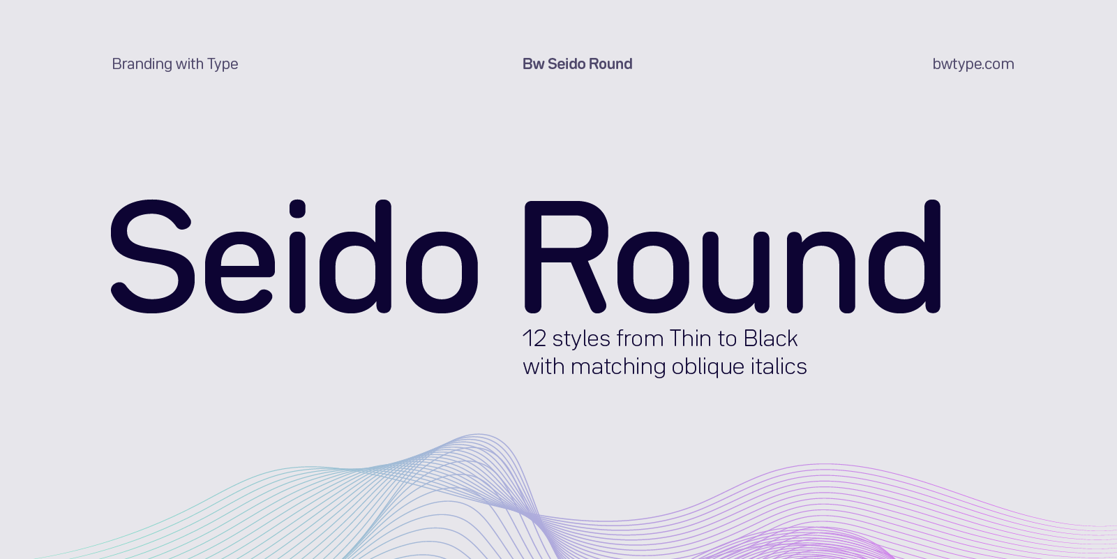 New Bw Seido Round font family